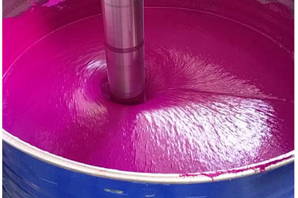 ลักษณะของสี PU Color Paste